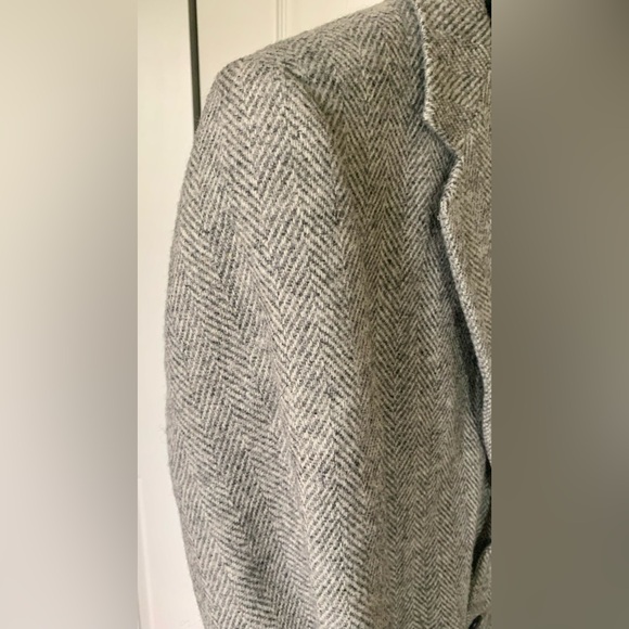 Vintage Harris Tweed Herringbone Blazer Size40 - Picture 5 of 14